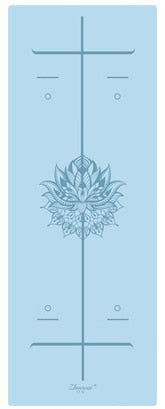 Position Line More Longer  Natural Rubber Non-Slip Tapete Yoga Suede Fabric Lose Weight Exercise Mat Fitness Yoga Mat