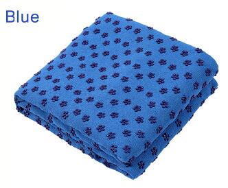 Non Slip Yoga Mat Cover Towel Anti Skid Microfiber Yoga Mat Size 183cm*61cm 72''x24''  Shop Towels Pilates Blankets Fitness