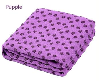 Non Slip Yoga Mat Cover Towel Anti Skid Microfiber Yoga Mat Size 183cm*61cm 72''x24''  Shop Towels Pilates Blankets Fitness