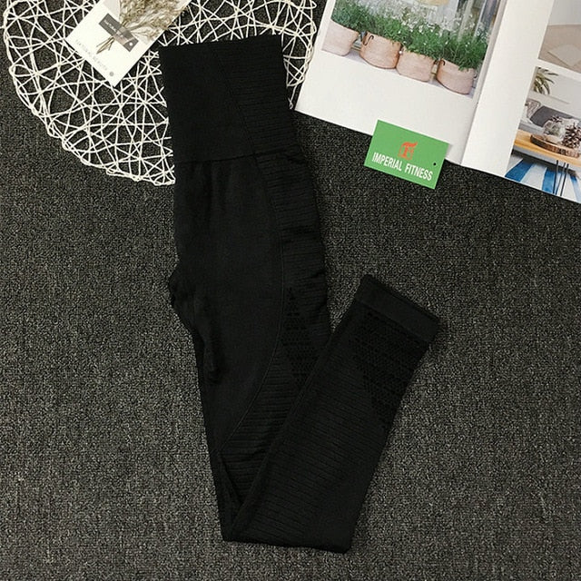 2PCS Yoga Set Strappy Bra Seamless Leggings Women Gym Fitness Clothing High Waist Yoga Leggings Set Running Sportswear Tracksuit